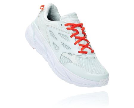 Hoka Clifton L Casual Wear Dama - Adidasi Alergare Pe Drum Albastri / Rosii | RO-JG6Vn5B